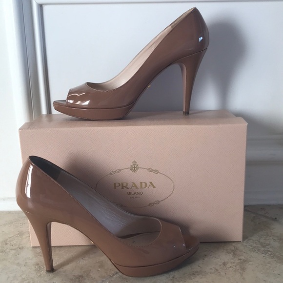 Prada peep toe pumps - Picture 4 of 8